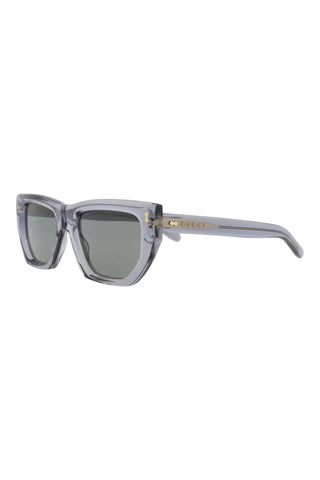 Gucci  Transparent Grey Sunglasses