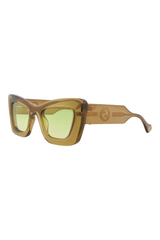 Gucci  Transparent Honey Brown Sunglasses