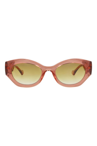 Gucci  Transparent Amber Brown Sunglasses