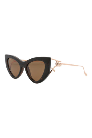 Gucci  Dark Havana Sunglasses