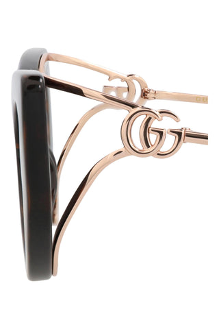 Gucci  Dark Havana Sunglasses