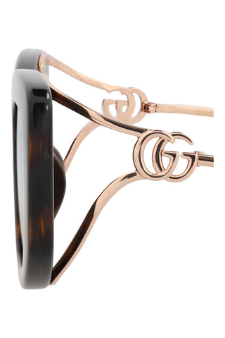 Gucci  Dark Havana Sunglasses