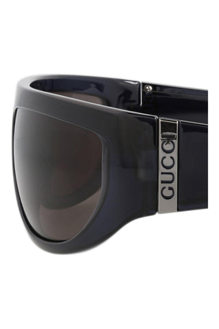 Gucci  Transparent Cobalt Blue Sunglasses