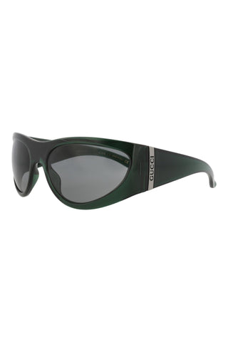 Gucci  Transparent Green Sunglasses