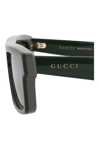 Gucci   Bilayer Green/Grey Sunglasses