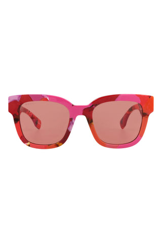 Gucci  RED + PINK HAVANA Sunglasses