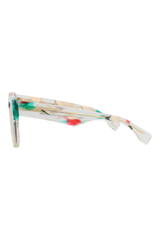 Gucci  GLITTER WEB CRYSTAL Sunglasses