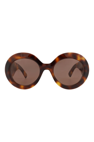 Gucci  Medium Havana Sunglasses