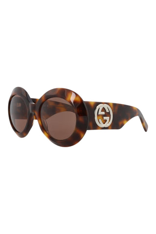 Gucci  Medium Havana Sunglasses