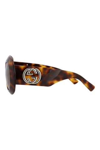 Gucci  Medium Havana Sunglasses