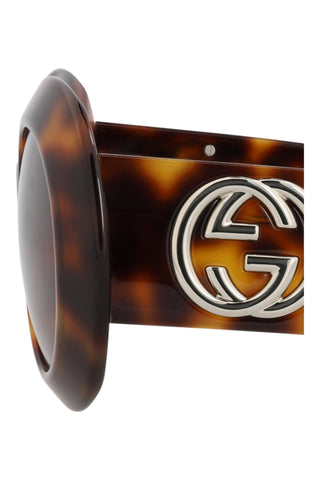Gucci  Medium Havana Sunglasses