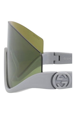 Gucci  Metallic Silver Sunglasses