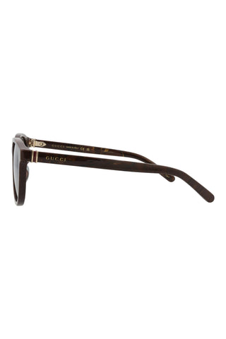 Gucci  Dark Brown Radica Sunglasses