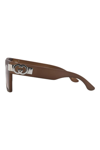 Gucci Matte Pearl Brown Sunglasses