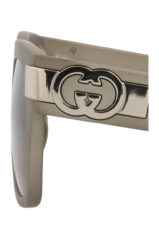 Gucci Matte Pearl Grey Sunglasses