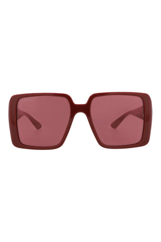 Gucci   Burgundy Sunglasses
