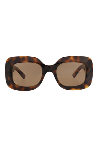 Gucci  Medium Brown Havana Sunglasses