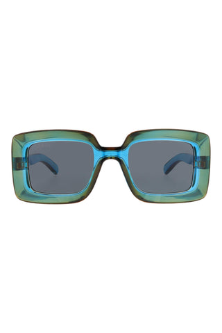 Gucci  TRANSPARENT NEON LIGHT BLUE/MANDARIN Sunglasses