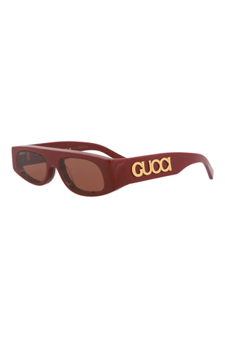 Gucci   BURGUNDY Sunglasses
