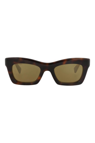 Gucci  MEDIUM BROWN HAVANA Sunglasses