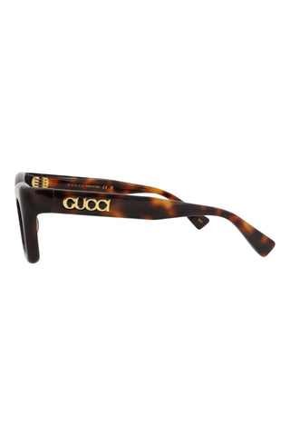 Gucci  MEDIUM BROWN HAVANA Sunglasses