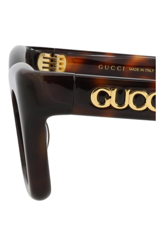 Gucci  MEDIUM BROWN HAVANA Sunglasses