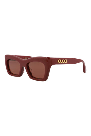 Gucci   Burgundy Sunglasses