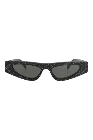Gucci  BLACK/JET HEMATITE STRASS Sunglasses