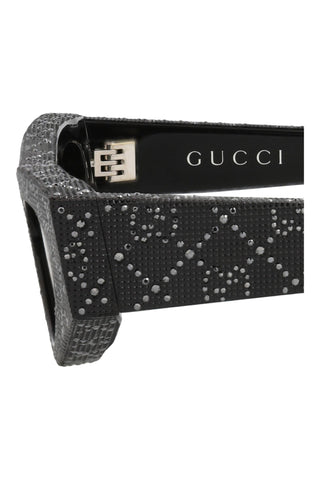 Gucci  BLACK/JET HEMATITE STRASS Sunglasses