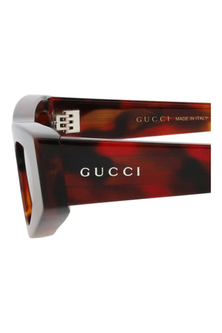 Gucci  Reddish Havana Sunglasses