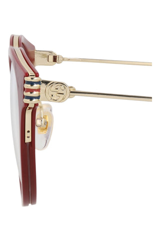 Gucci   BURGUNDY Eyeglasses