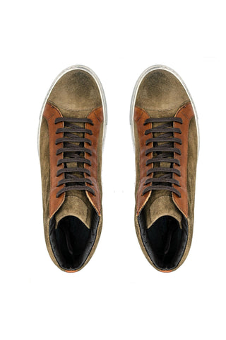 Giovacchini Ruben Suede & Leather Sneakers