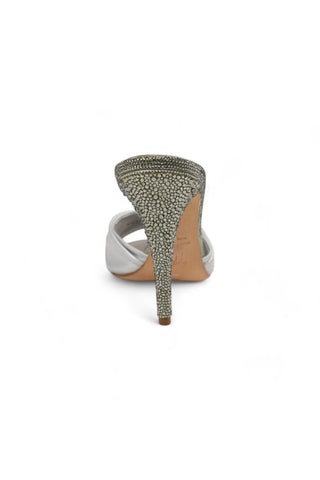 Giuseppe Zanotti Women's Designer Shoes Leather Crystalized High-Heel Sandals (ZCRY100)
