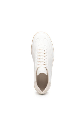 Gotti Suede Sneaker - White-Dellamoda