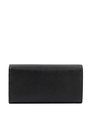 Gucci 598206 A7M0G 1000 Soho Women's Black Leather Flap-Closure Wallets (GGWW3608)
