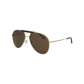 Gucci Aviator-Style Metal Sunglasses GG0242S-AmbrogioShoes
