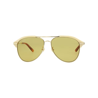 Gucci Aviator- Style Metal Sunglasses GG0288SA-AmbrogioShoes