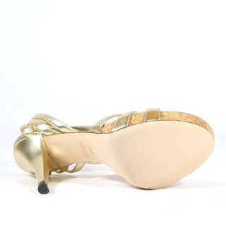 Gucci Shoes for women gold high heel designer sandals 190885 (KGGW1553)-AmbrogioShoes