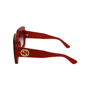 Gucci GG0178S-005 Women's Red Fashion Sunglasses (S)-AmbrogioShoes