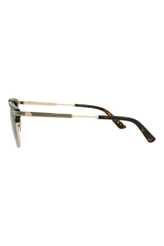 Gucci GG0287S Black/Endura Gold Sunglasses