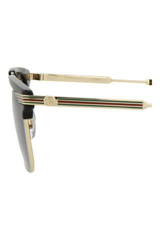 Gucci GG0287S Black/Endura Gold Sunglasses