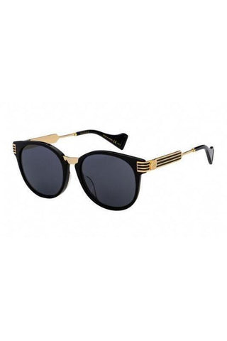 Gucci GG0586SA Sunglasses Gold / Grey (S)