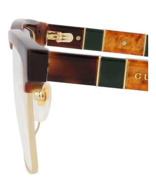 Gucci GG0605O Medium Havana Eyeglasses