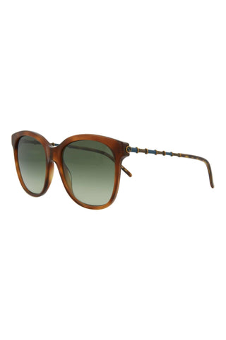 Gucci GG0654S Brown Vintage Havana Sunglasses