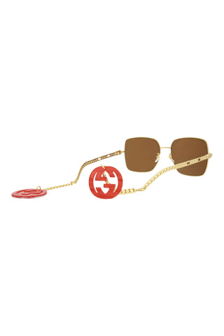 Gucci GG0724S Endura Gold Sunglasses