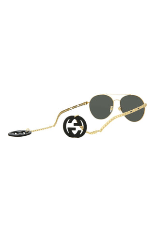 Gucci GG0725S Endura Gold Sunglasses