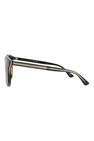 Gucci GG0850SKN Dark Havana Sunglasses