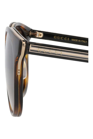 Gucci GG0850SKN Dark Havana Sunglasses