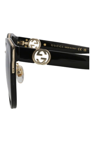 Gucci GG1027SK Black Sunglasses