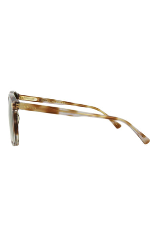 Gucci GG1041S Bluish Grey Giraffe Spotted Havana Sunglasses